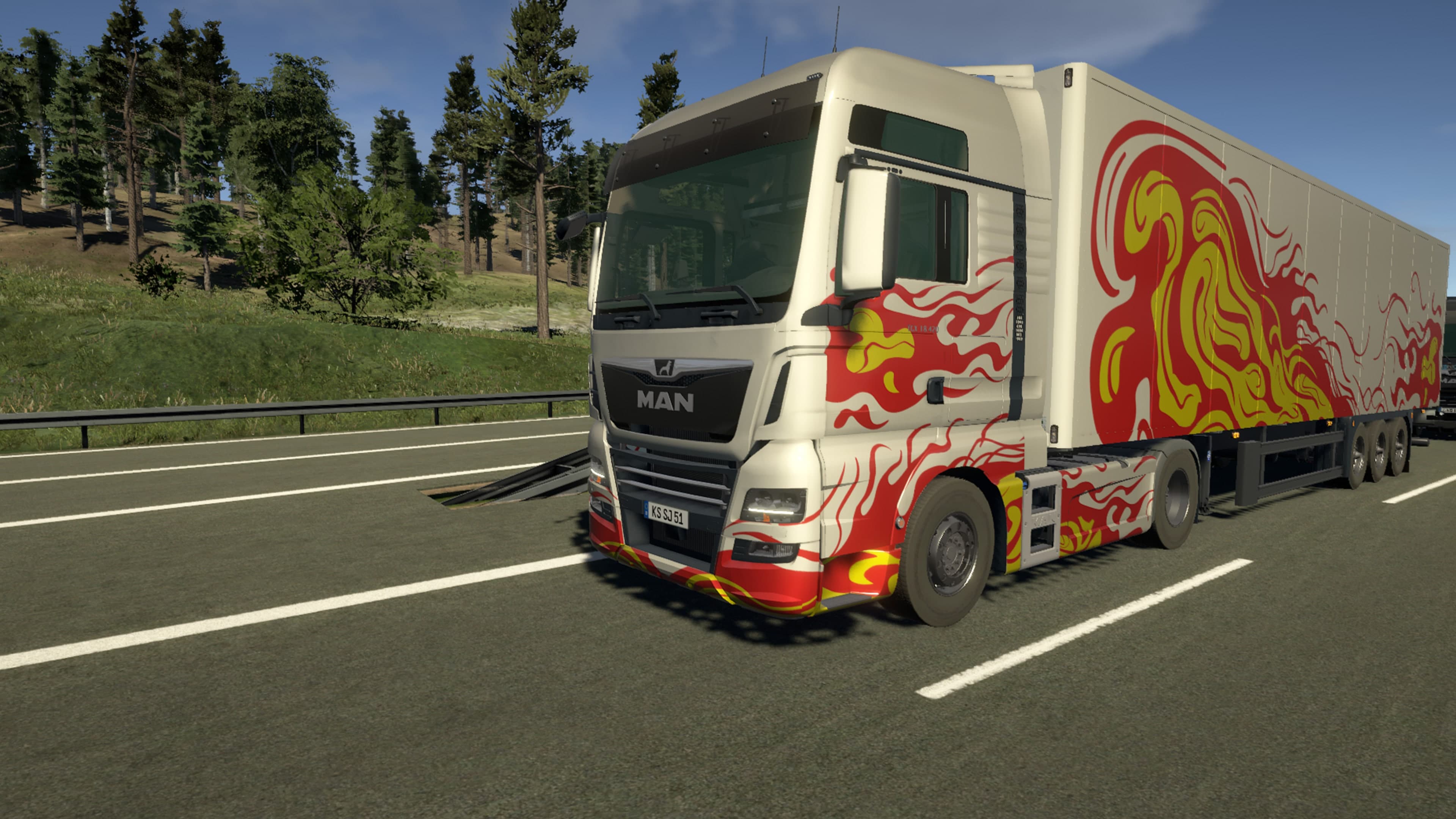 ON THE ROAD - The Truck Simulator, скриншот 4