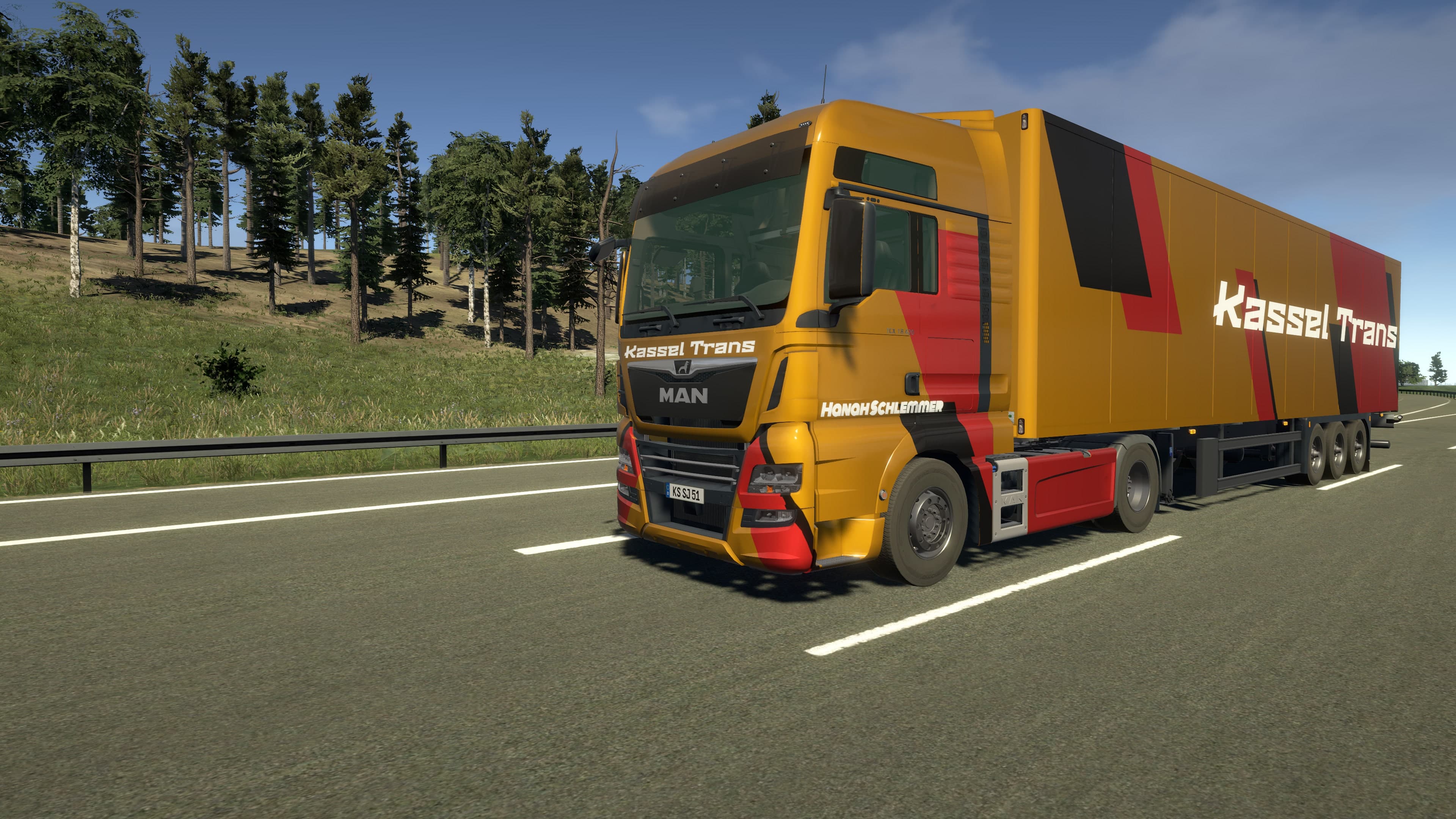 ON THE ROAD - The Truck Simulator, скриншот 1