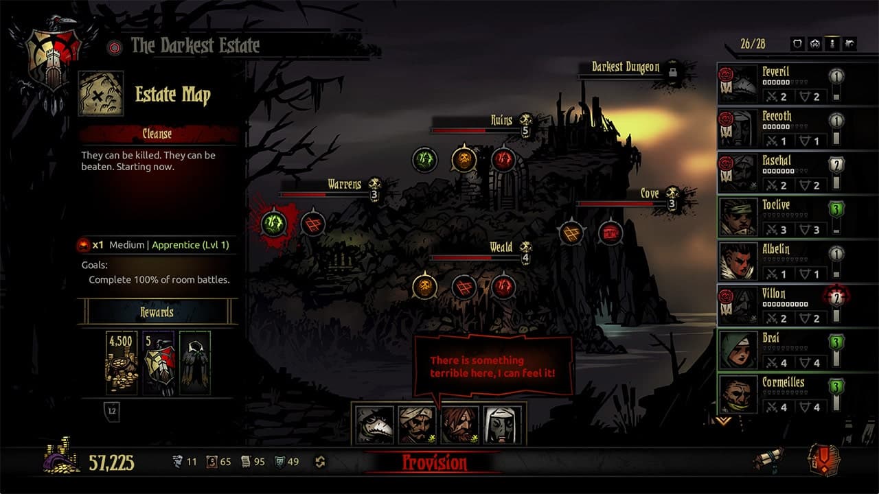 Darkest Dungeon, скриншот 6