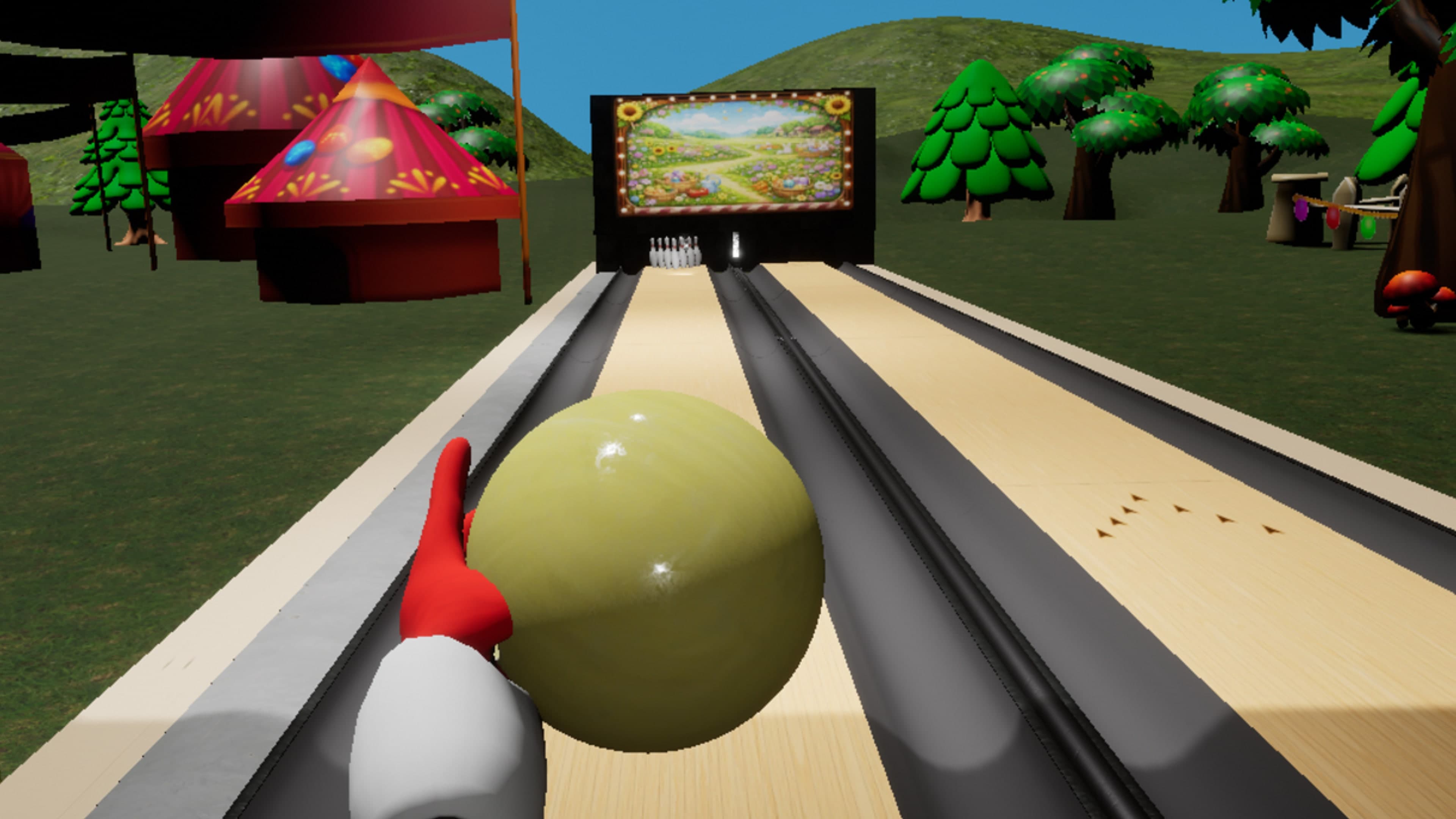 Jingle Strike VR Bowling, скриншот 2