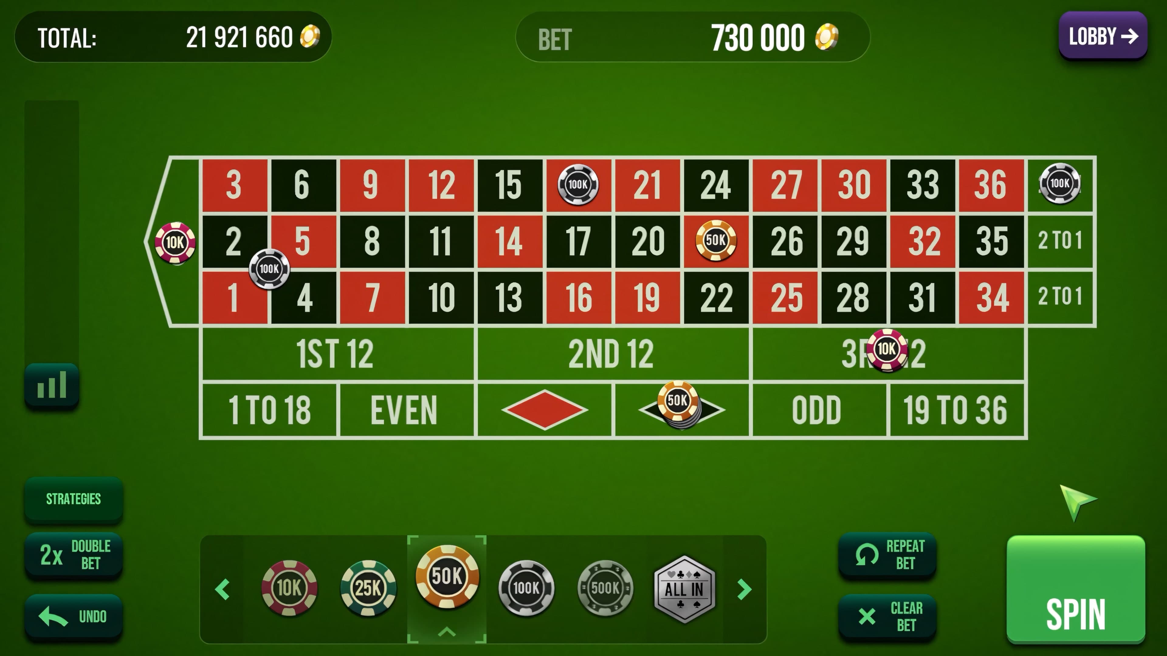 Grand Vegas Casino, скриншот 7