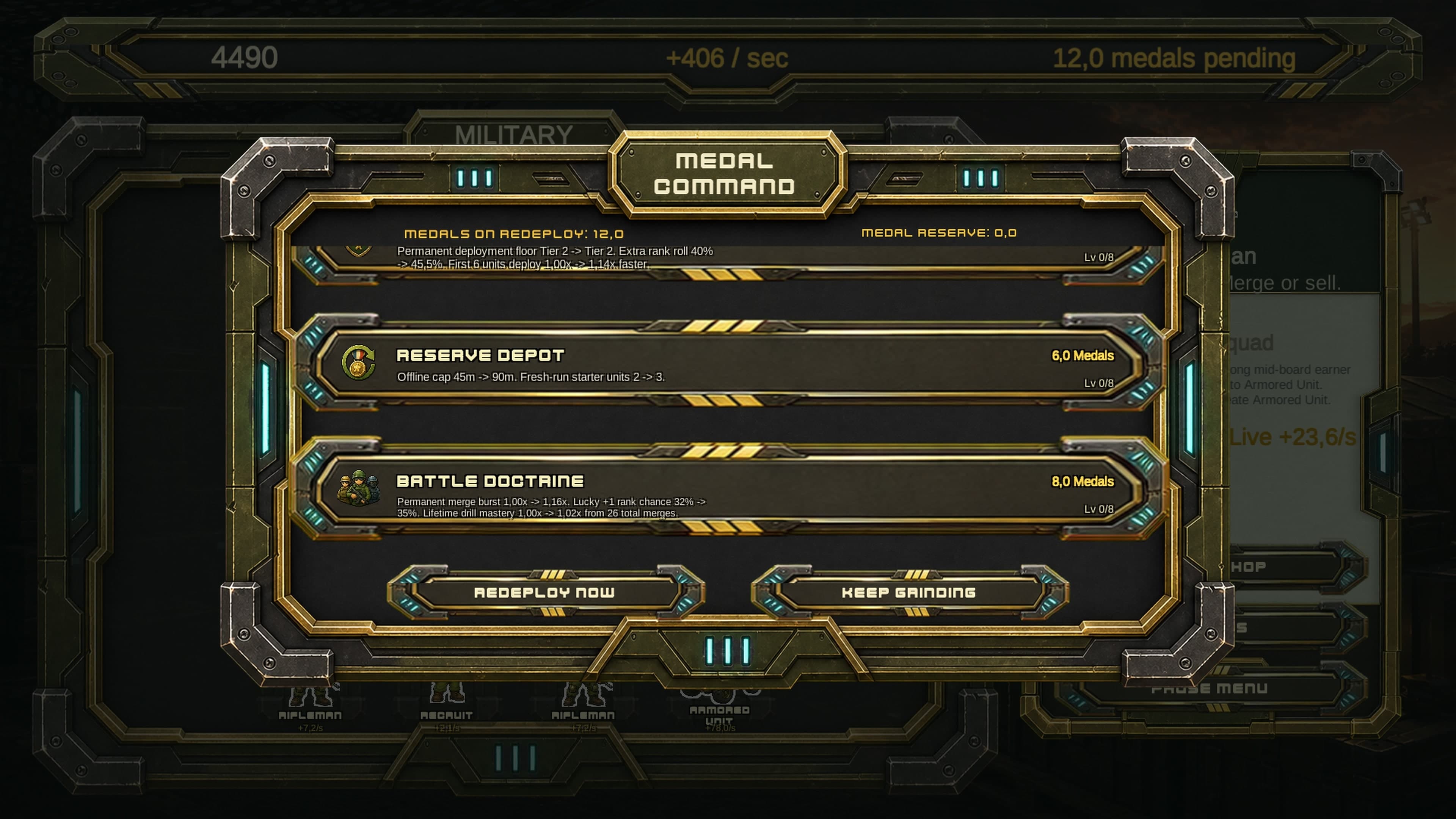 Military Merge, скриншот 3