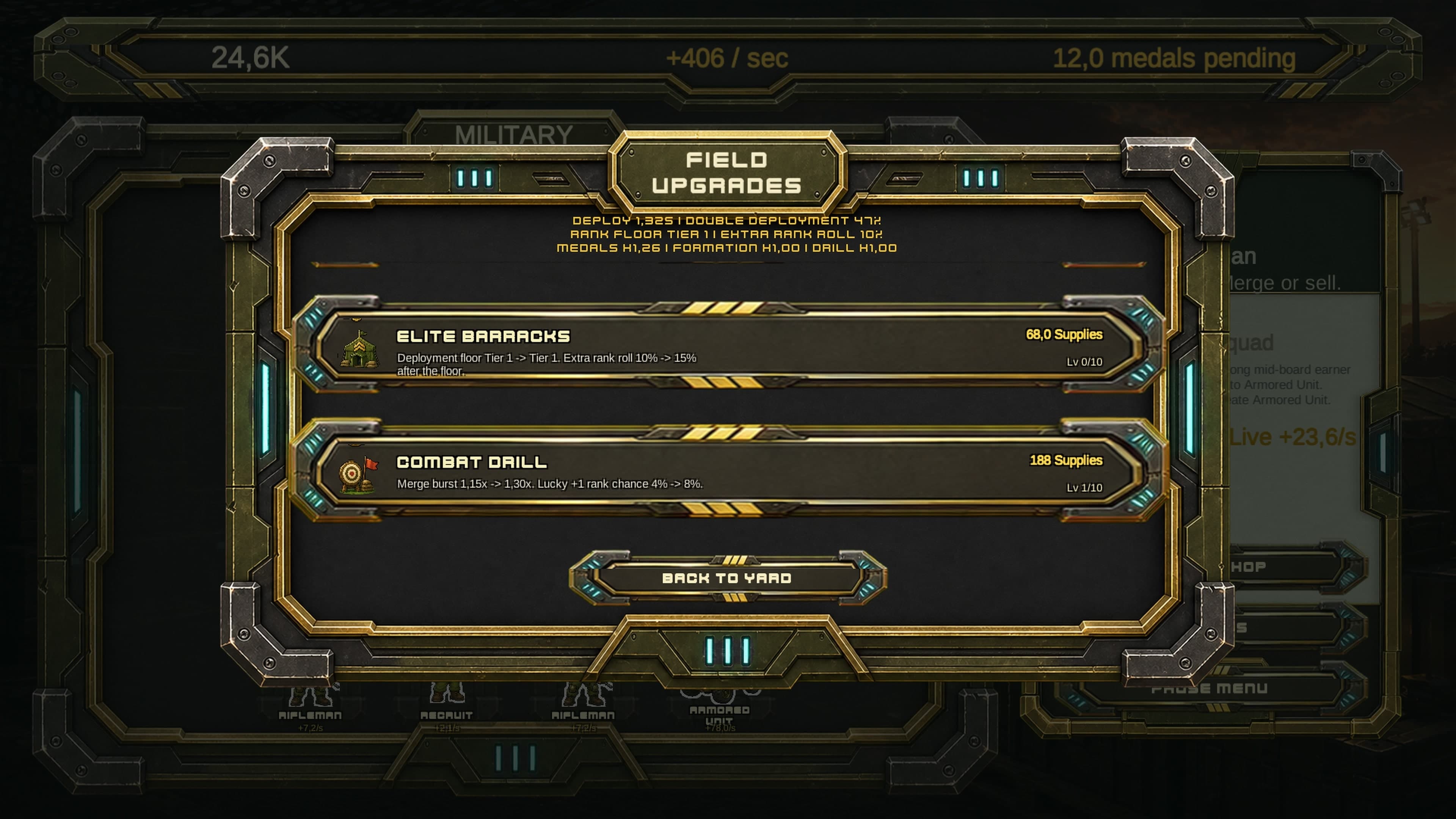 Military Merge, скриншот 2