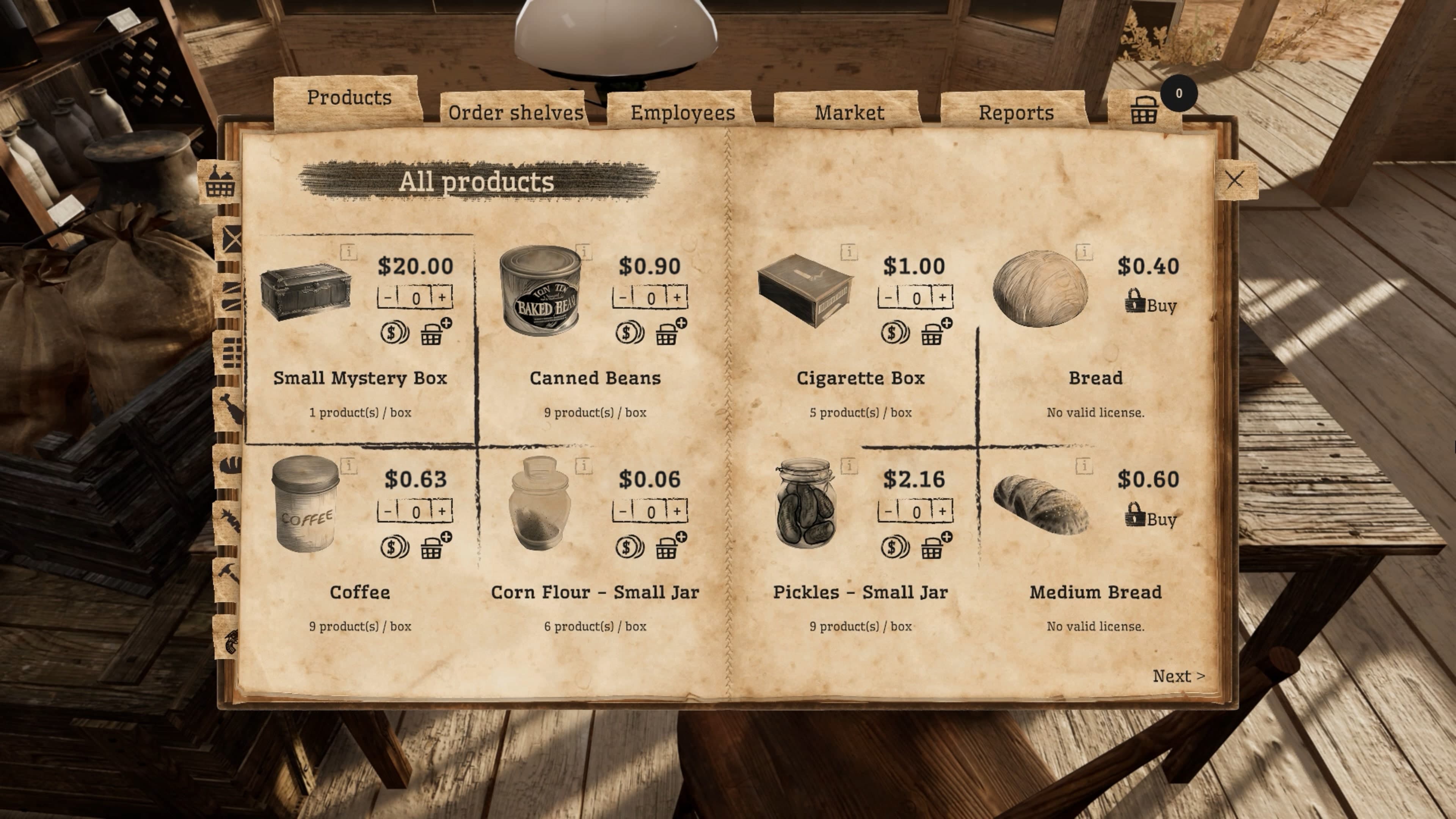 Wild West Supermarket Simulator, скриншот 9